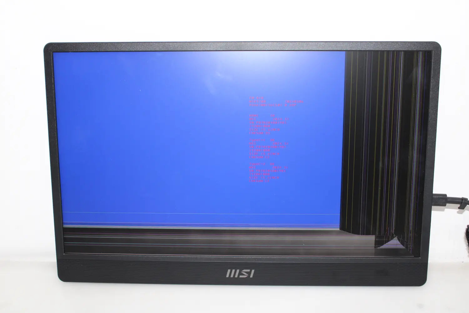 D-Ware Msi Monitor Bildschirm Pro Mp161 De E2 Usb C Lautsprecher Mobil Tragbar 15 Zoll - 4711377131711