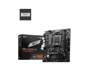 B-Ware Msi Mainboard Motherboard Pro B650 Amd Ryzen Ddr5 Dual Channel Audio Boost