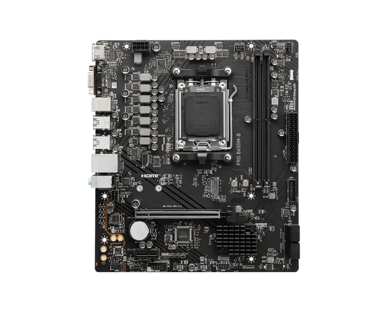 B-Ware Msi Mainboard Motherboard Pro B650 Amd Ryzen Ddr5 Dual Channel Audio Boost - 4711377144797