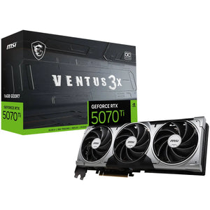 B-Ware Msi Ge Force Rtx 5070 Ti Ventus 3 X Oc, 16384 Mb Gddr7 Grafikkarte