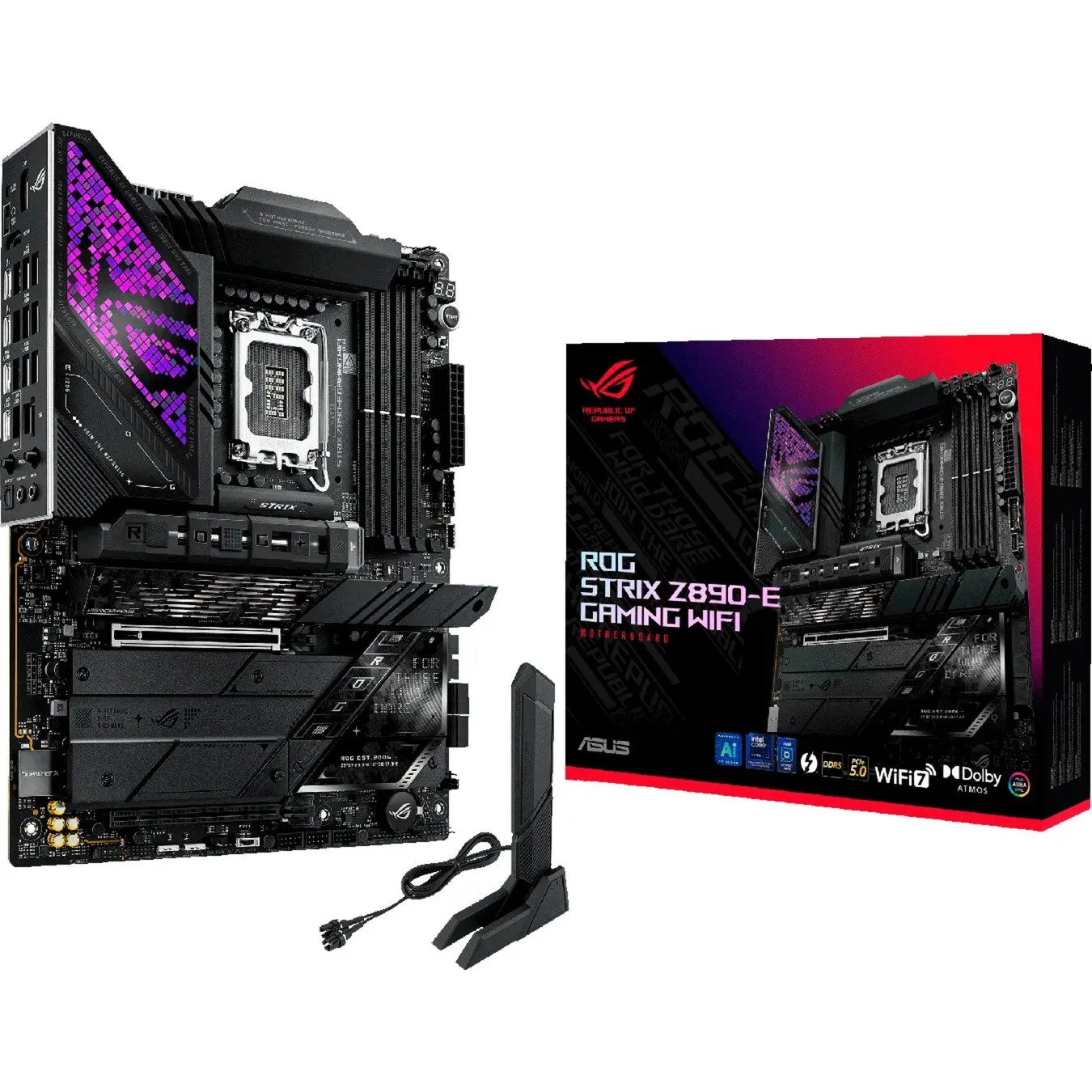 B-Ware Asus Rog Strix Z890 E Gaming Wifi Atx Mainboard Intel Z890 Sockel 1851 - 4711387756133