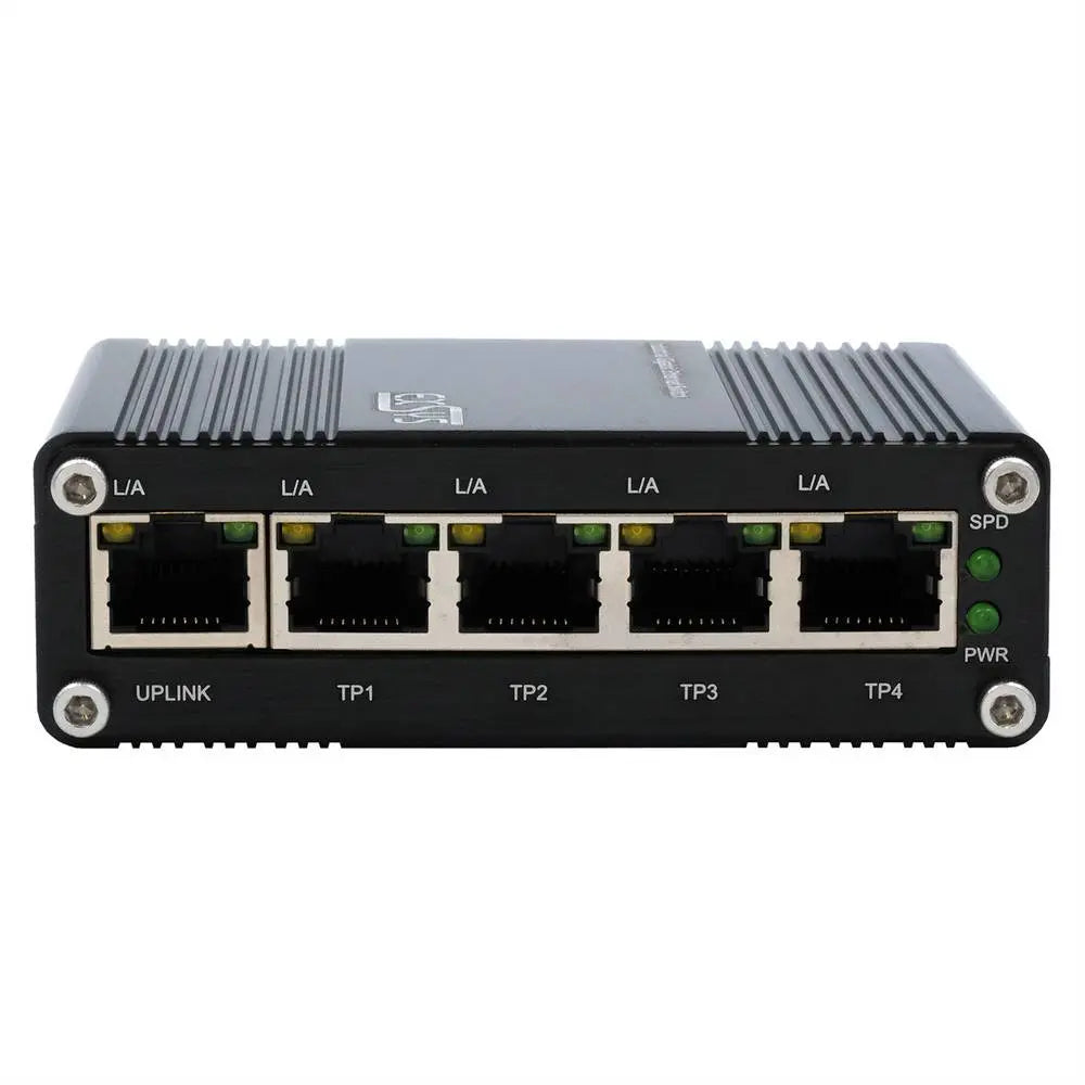 B-Ware Exsys Netzwerk Switch Verteiler Ethernet Switch Gigabit Industrie 6 Stück - 4718359620201