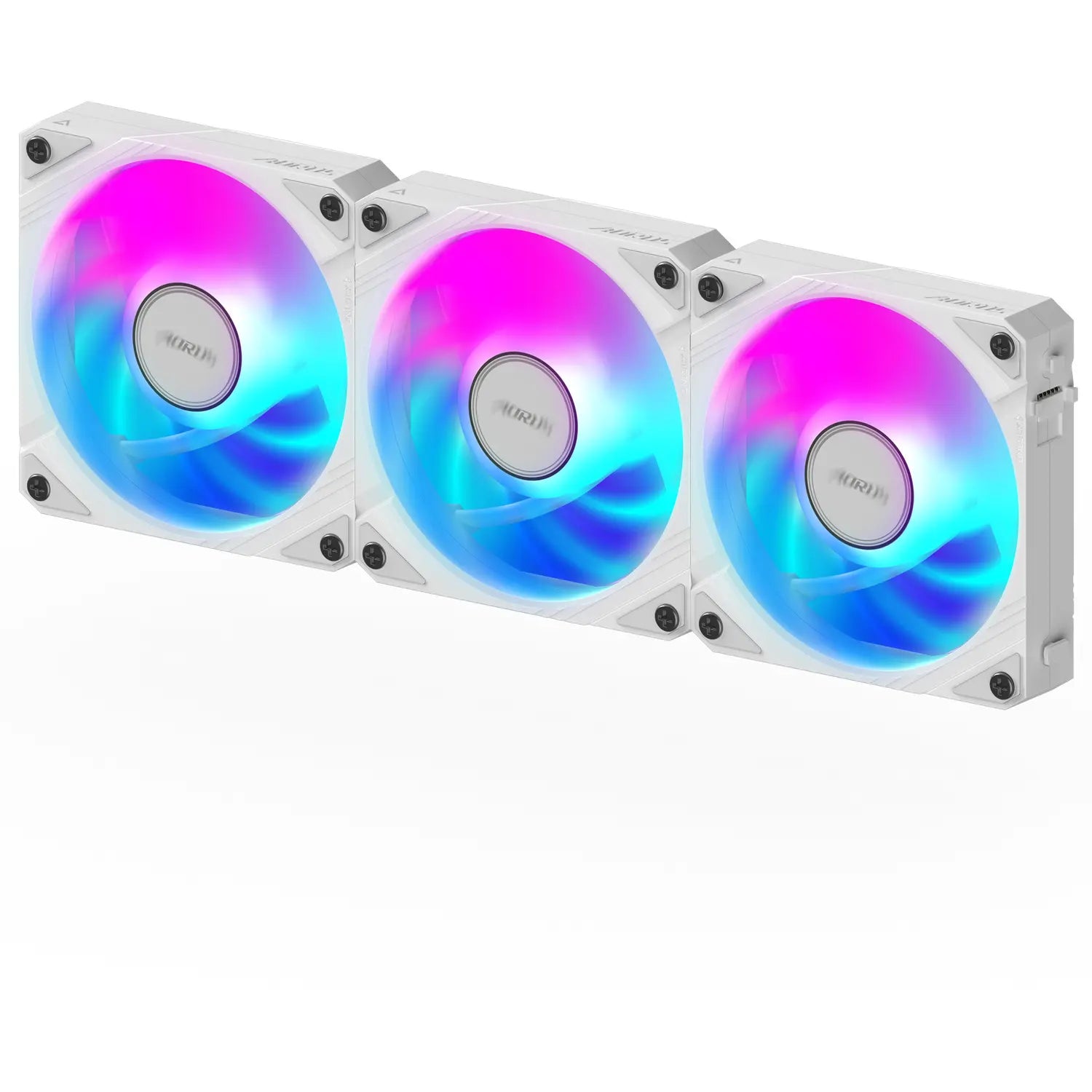 B-Ware Gigabyte Gehäuselüfter Ventilator Ez Chain 120 Ice Weiß Argb 120 Mm 3er Pack - 4719331555214