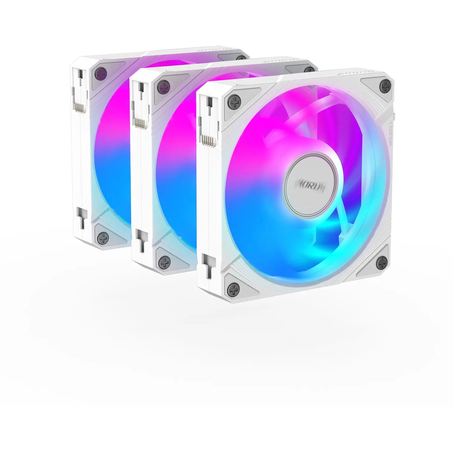 B-Ware Gigabyte Gehäuselüfter Ventilator Ez Chain 120 Ice Weiß Argb 120 Mm 3er Pack - 4719331555214