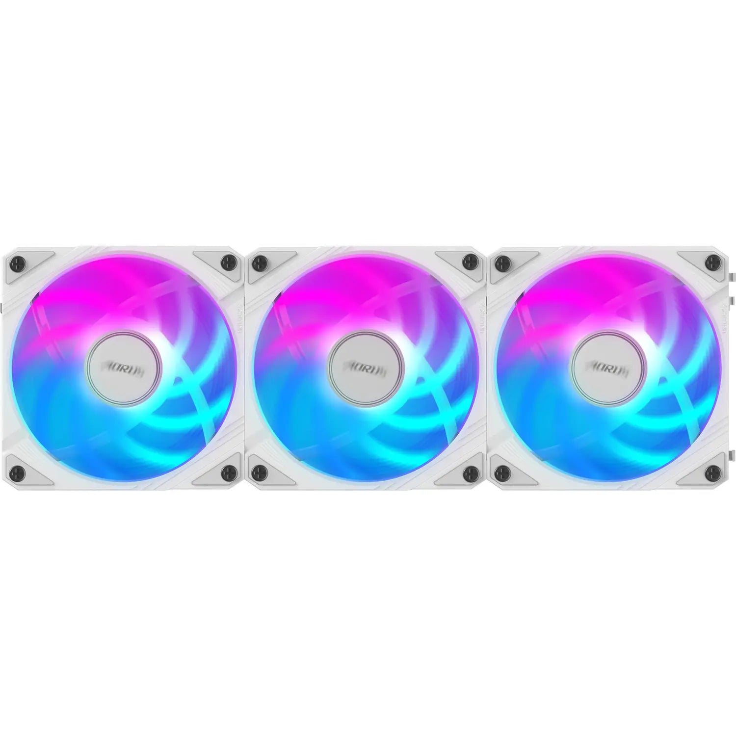 B-Ware Gigabyte Gehäuselüfter Ventilator Ez Chain 120 Ice Weiß Argb 120 Mm 3er Pack - 4719331555214