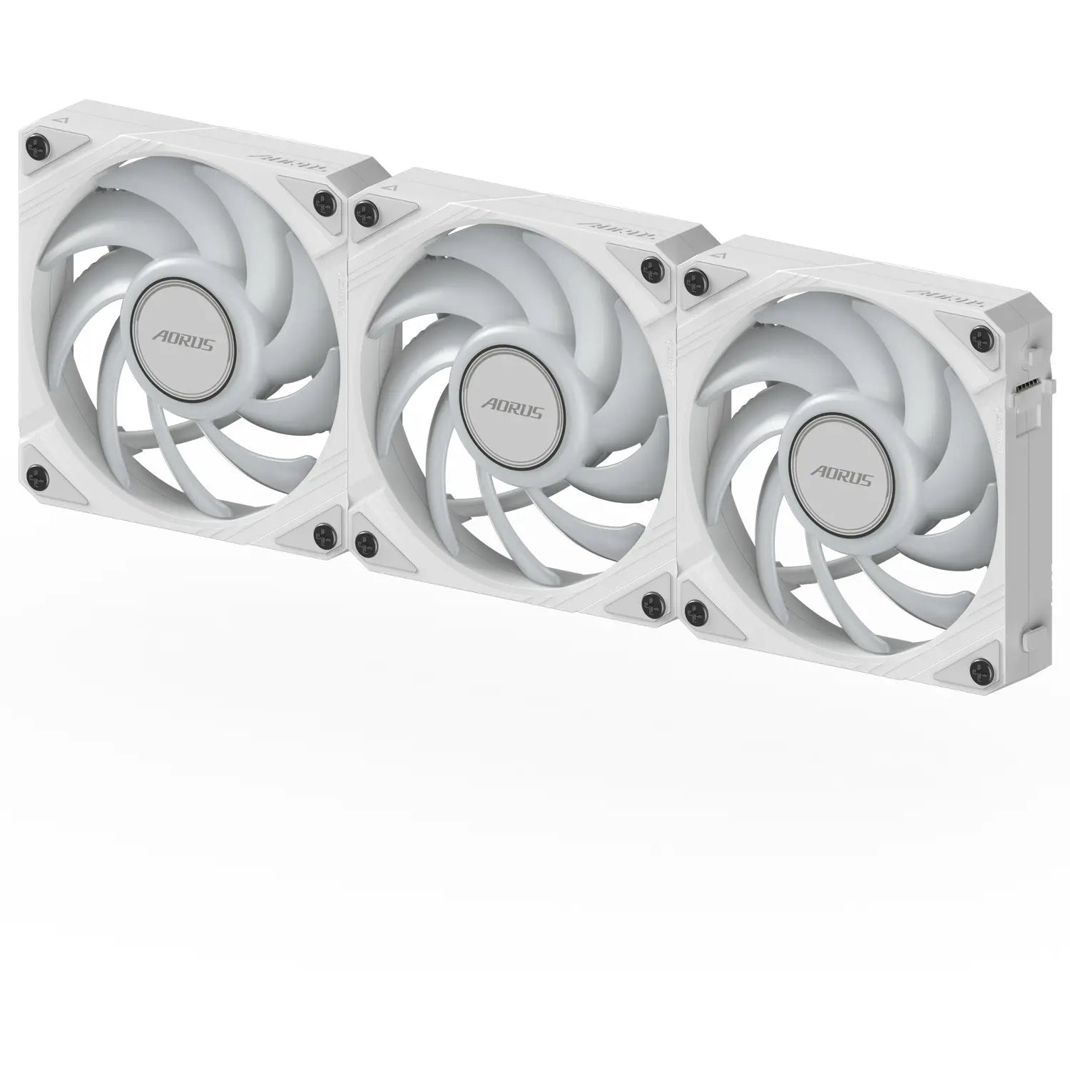 B-Ware Gigabyte Gehäuselüfter Ventilator Ez Chain 120 Ice Weiß Argb 120 Mm 3er Pack - 4719331555214