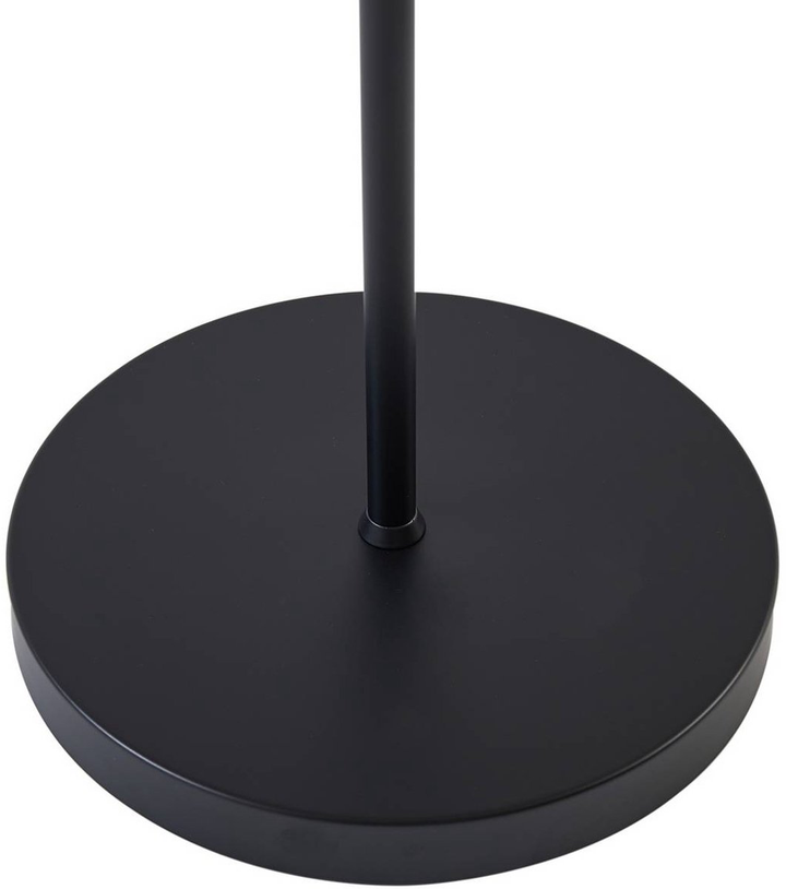 Lindby Stehleuchte Melanie Schwarz Stoff, ø 36 Cm Stehlampe Lampe Leuchte Spot B-Ware - 4251911797831