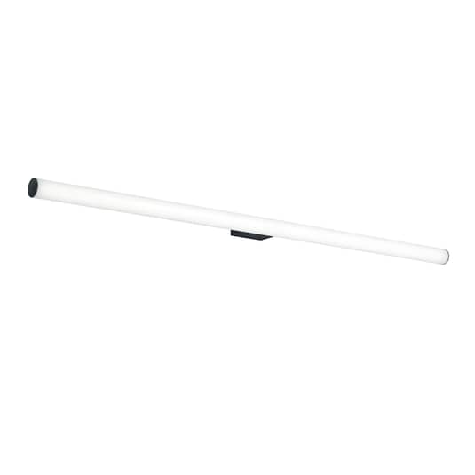 Helestra Spiegelleuchte Badleuchte LED Loom schwarz 120 cm warmweiß Acryl Metall - 4022671109253