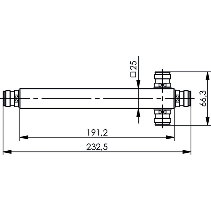 Telegärtner J01447A0002 J01447A0002 N Power Splitter