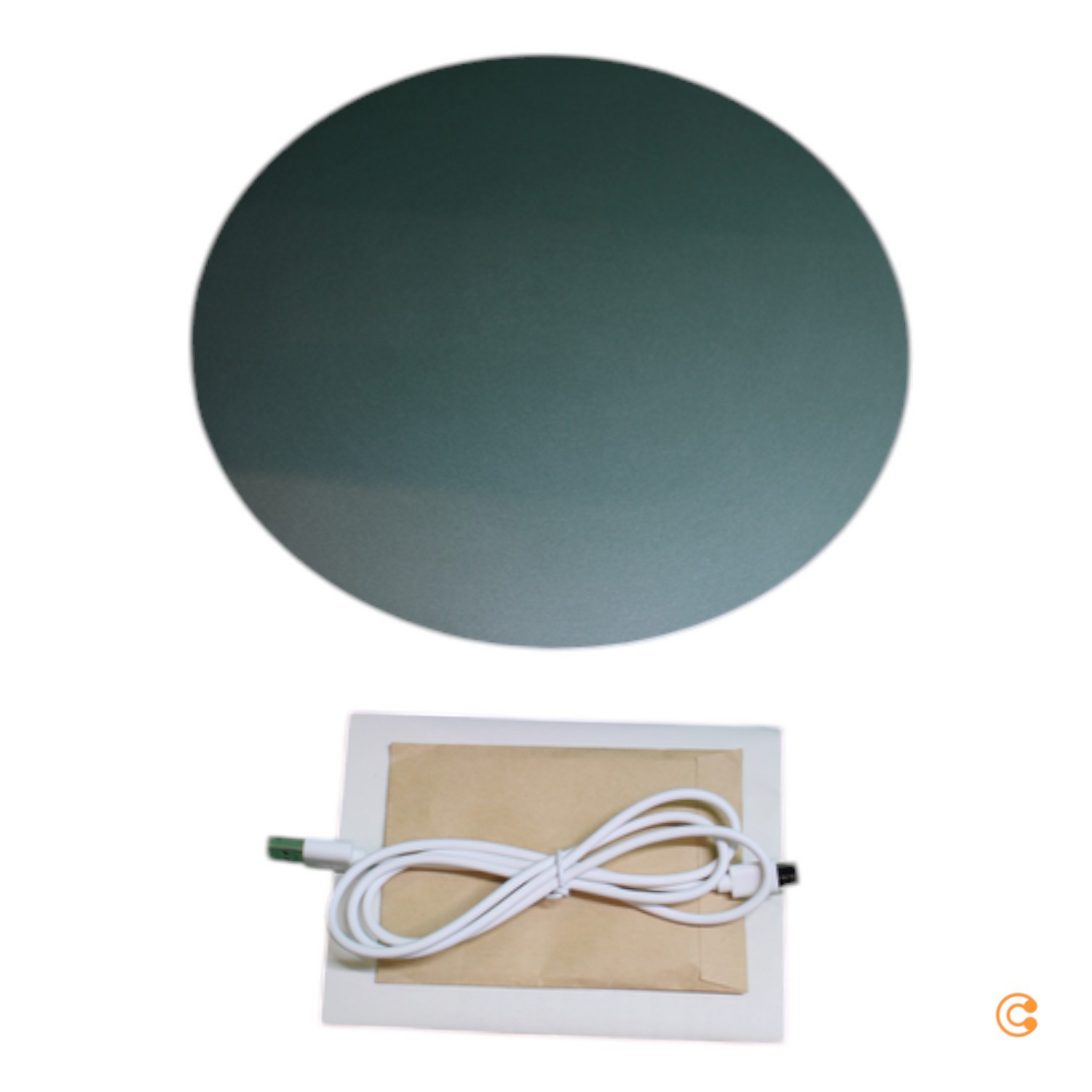 Paul Neuhaus Led Wandleuchte Akku Puntua Leuchte ø 25 Cm Grau Dimmbar Warmweiß B-Ware - 4012248372517