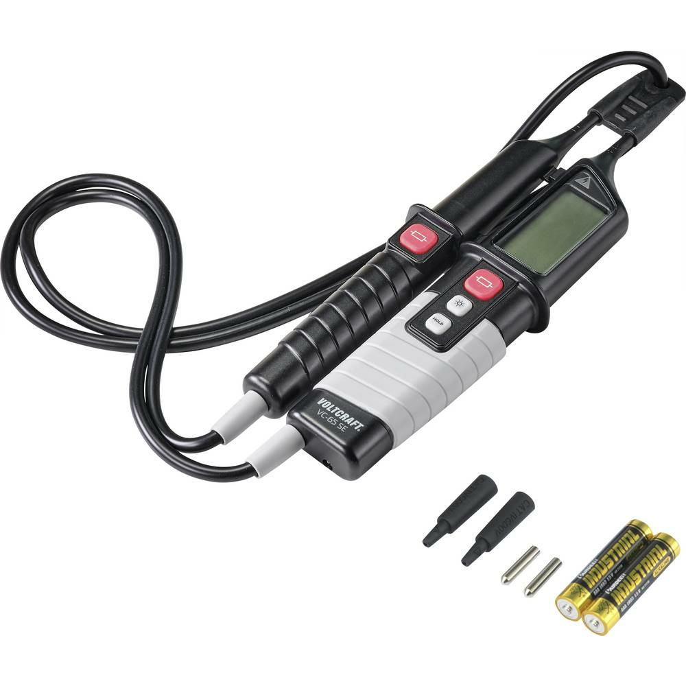 Testeur de tension bipolaire VOLTCRAFT VC-65 SE CATIII 1000V CATIV 600V Acoustique