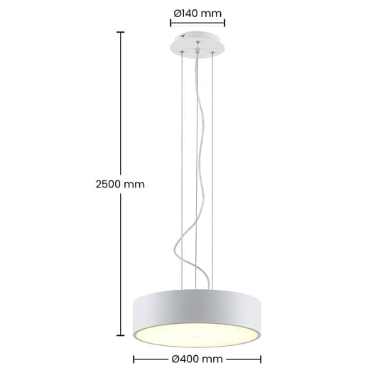 B-Ware Arcchio Noabelle Led Hängeleuchte Hängeleuchte Lampe Leuchte Deckenlampe Weiß331