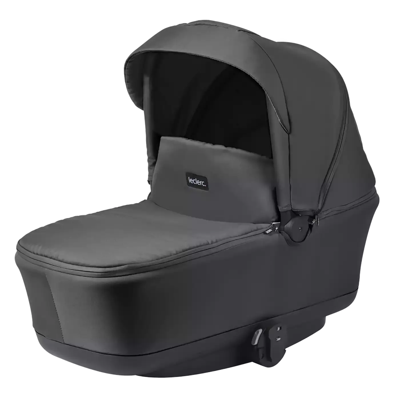 leclercbaby Babywanne Tragewanne Kinderwagenaufsatz Schwarz inkl Adapter