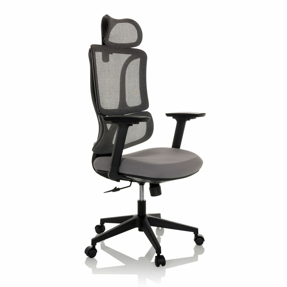 Bürostuhl Drehstuhl Ergomy Schreibtisch Netzstoff Grau Mybuero B-Ware - 4064323037170