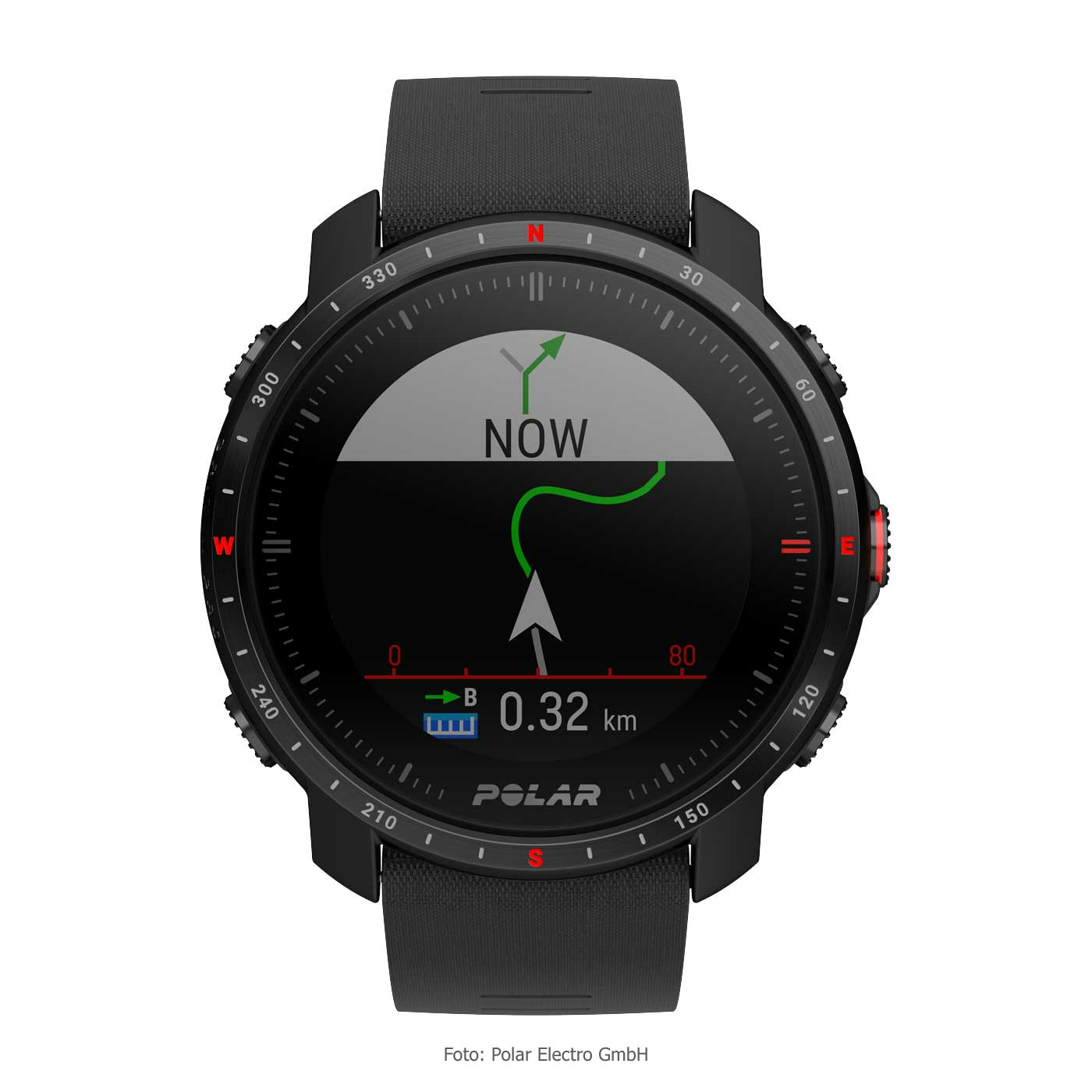 B-Ware Polar Grit X Pro Gps Multisport Uhr Sportuhr Fitnesstracker Smartwatch Schw160