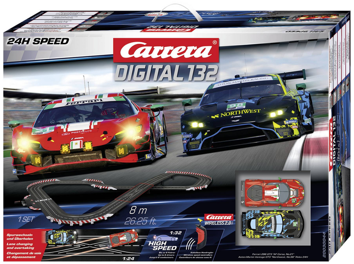 CARRERA 20030044 CA DIG 132 24 Rennbahn Spielware Spielset Kinderspielzeuge