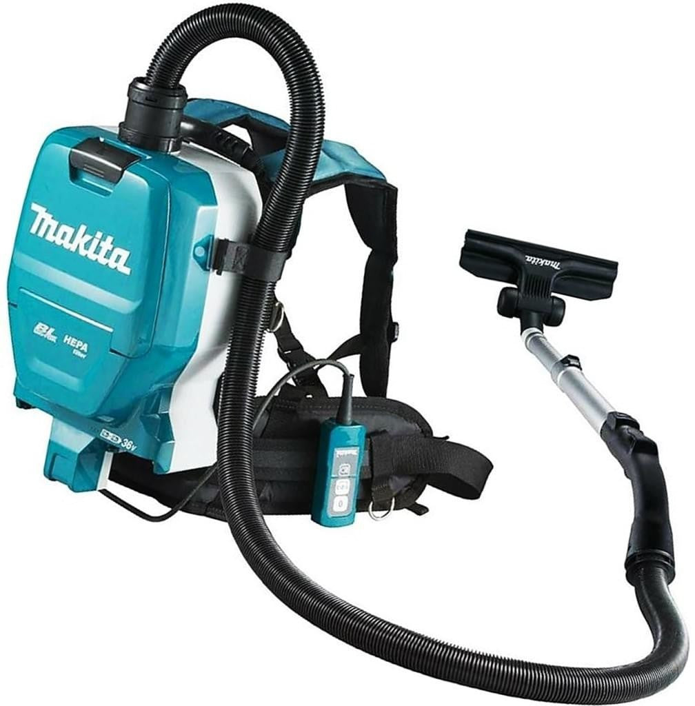 Makita DVC261ZX15 Rucksackstaubsauger 18 Volt Staubsauger Solo ohne Akku Sauger - 88381870016