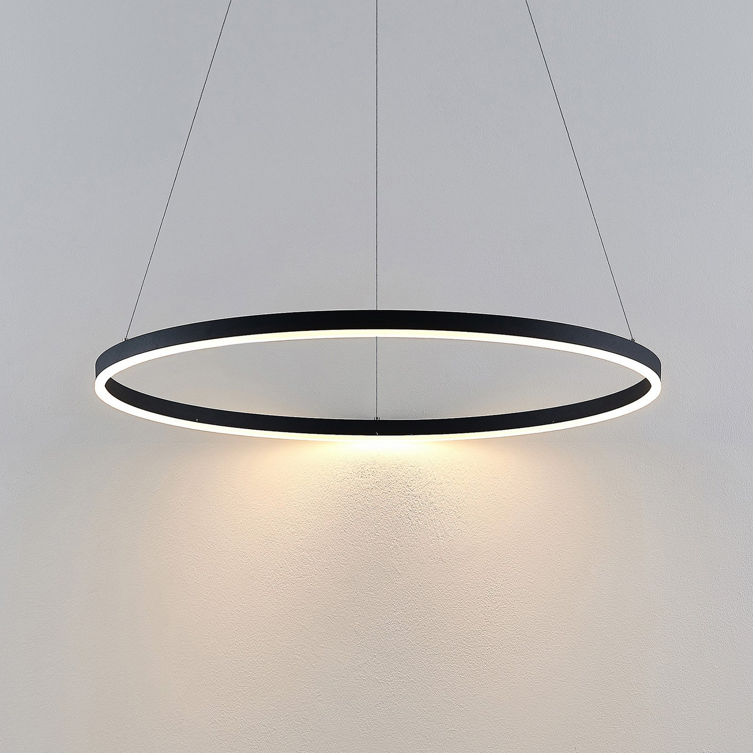 B-Ware Arcchio Albiona Led Hängeleuchte Hängeleuchte Lampe ø 80 Cm 46,8 W Schwarz Weiß