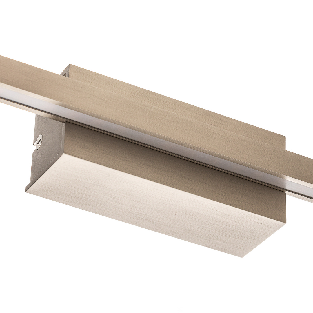 Quitani Led Wandlampe Tolu Nicke 65 Cm Wandleuchte Lampe Leuchte Spot Licht B-Ware - 4251911757286