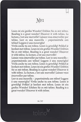 Tolino Shine 3 E Book Reader E Reader Hd Display Bis Zu 6.000 E Books Smart Light  B-Ware