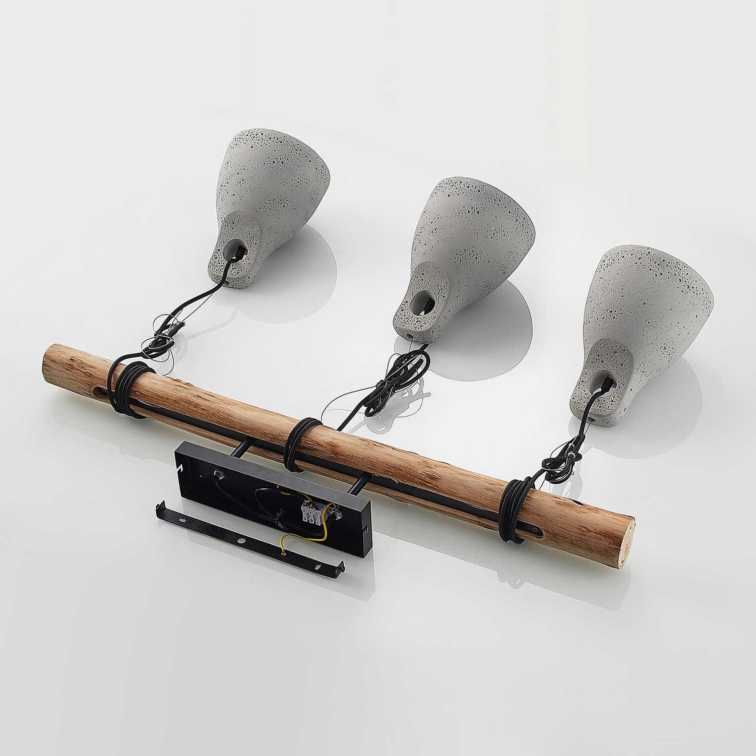 Lindby Esmila Hängeleuchte Mit Betonschirmen Deckenlampe Lampe Leuchte Spot 823 B-Ware - 4251911719703