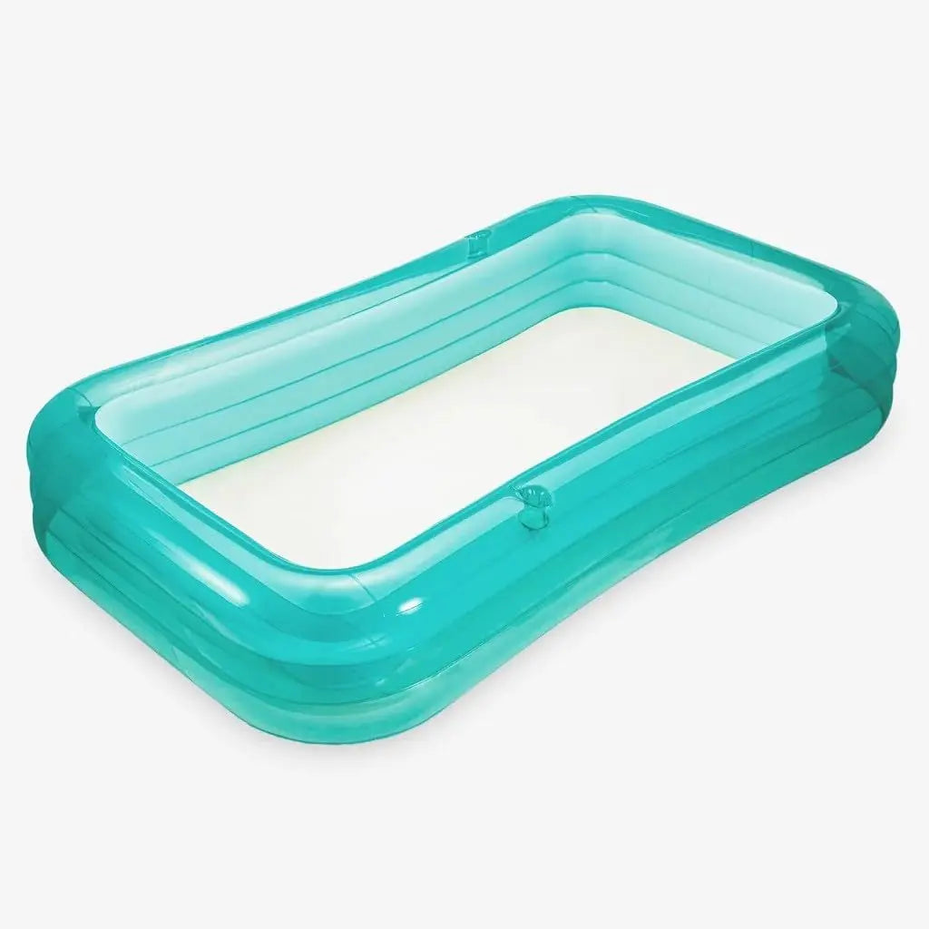 Funsicle Pool Schwimmbecken Aufblasbarer Pool Family Rechteckig Lagoon Blue B-Ware - 4894906012818
