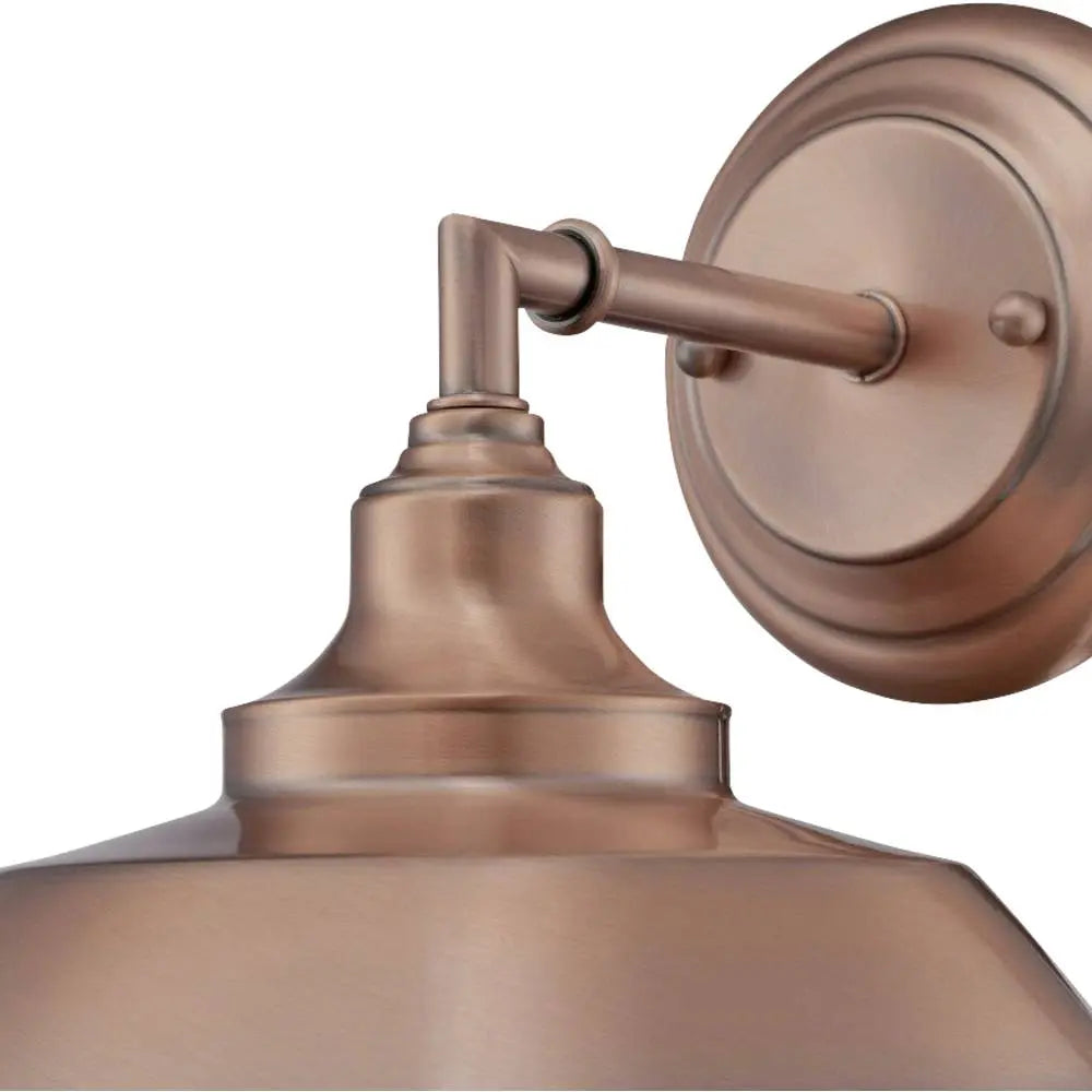 B-Ware Westinghouse Wandleuchte Wandlampe Iron Hill Kupfer Vintage Stil Glockenform - 4895105612373