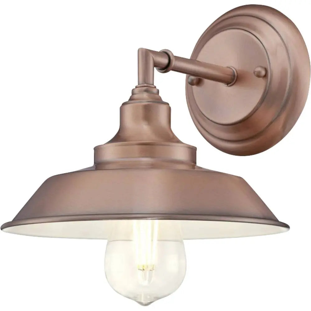 B-Ware Westinghouse Wandleuchte Wandlampe Iron Hill Kupfer Vintage Stil Glockenform - 4895105612373