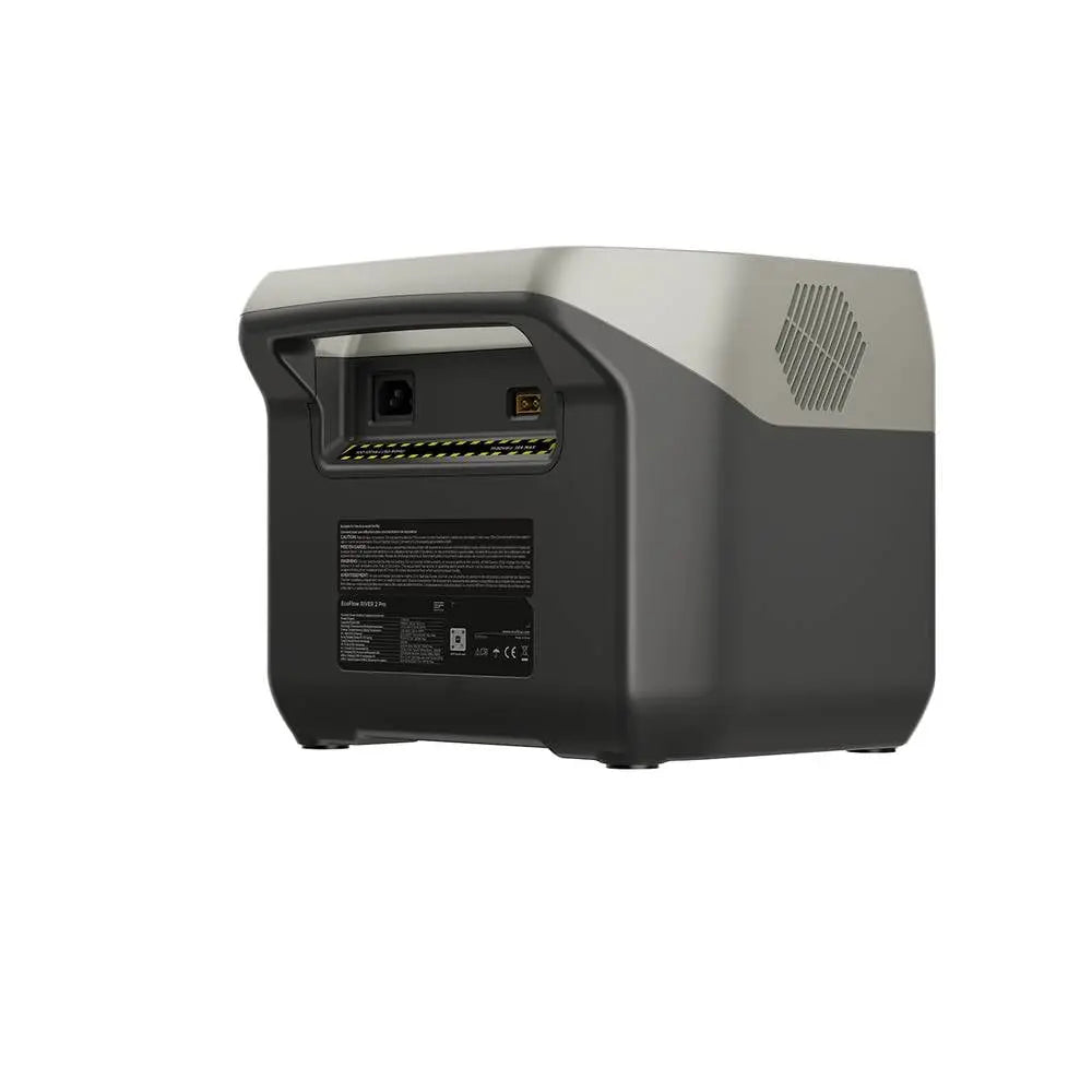 B-Ware Eco Flow Powerstation Energiespeicher River 2 Pro Li Fe Po 4 Schwarz Mit Laderegler - 4895251601559