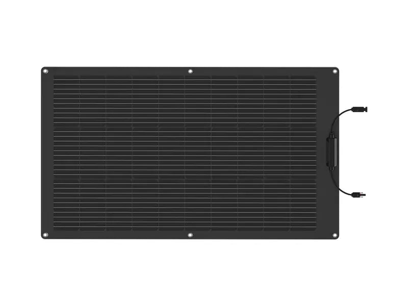 B-Ware Eco Flow Solarpanel Solarmodul Schwarz Flexible Photovoltaik Energie 100 W - 4897082668619