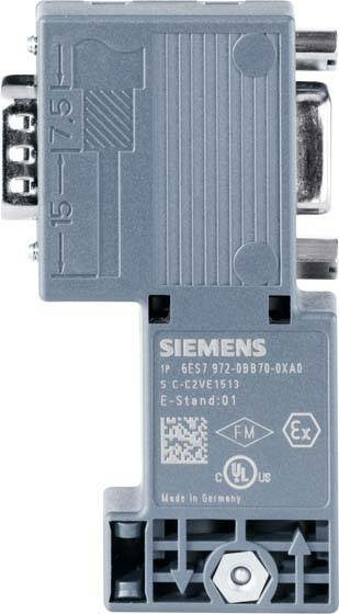 Connecteur Siemens de seconde main Simatic DP Profibus, prise RS 485 Fast Connect