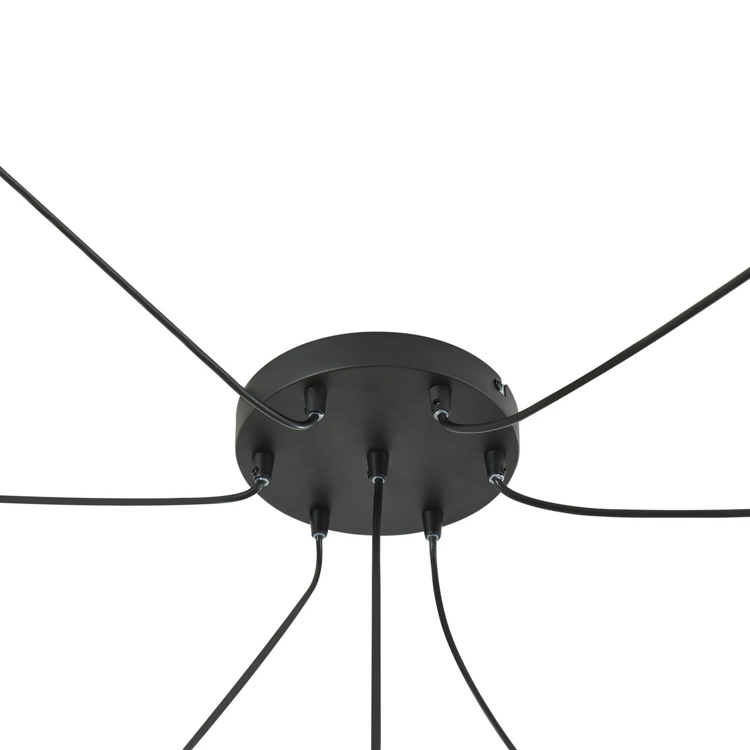 B-Ware Lindby Hängeleuchte Marla Hängelampe Deckenlampe 7-flammig Glas rauchgrau 128cm