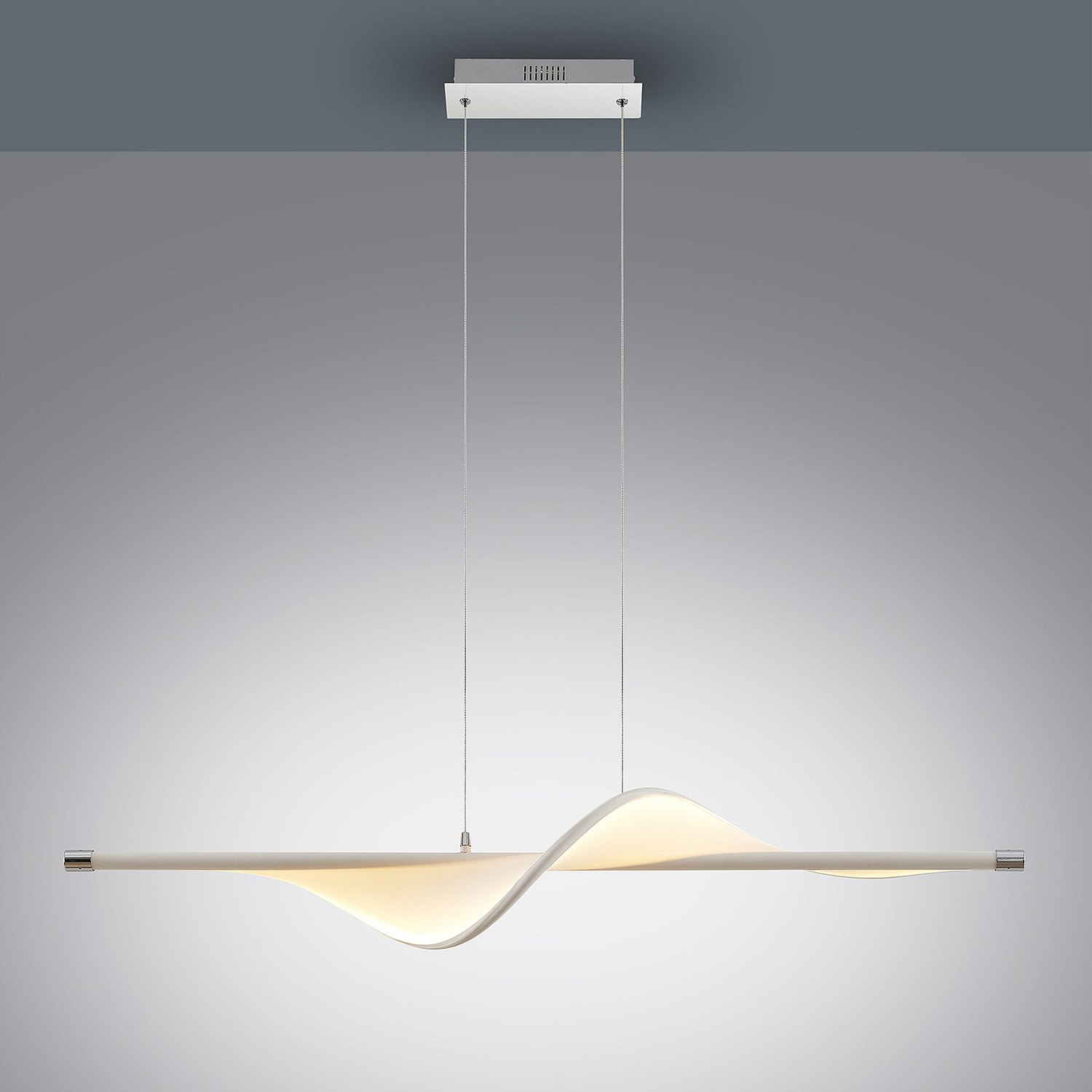 B-Ware Lucande Pendelleuchte Hängeleuchte Led Edano Textil Weiß Dimmbar28