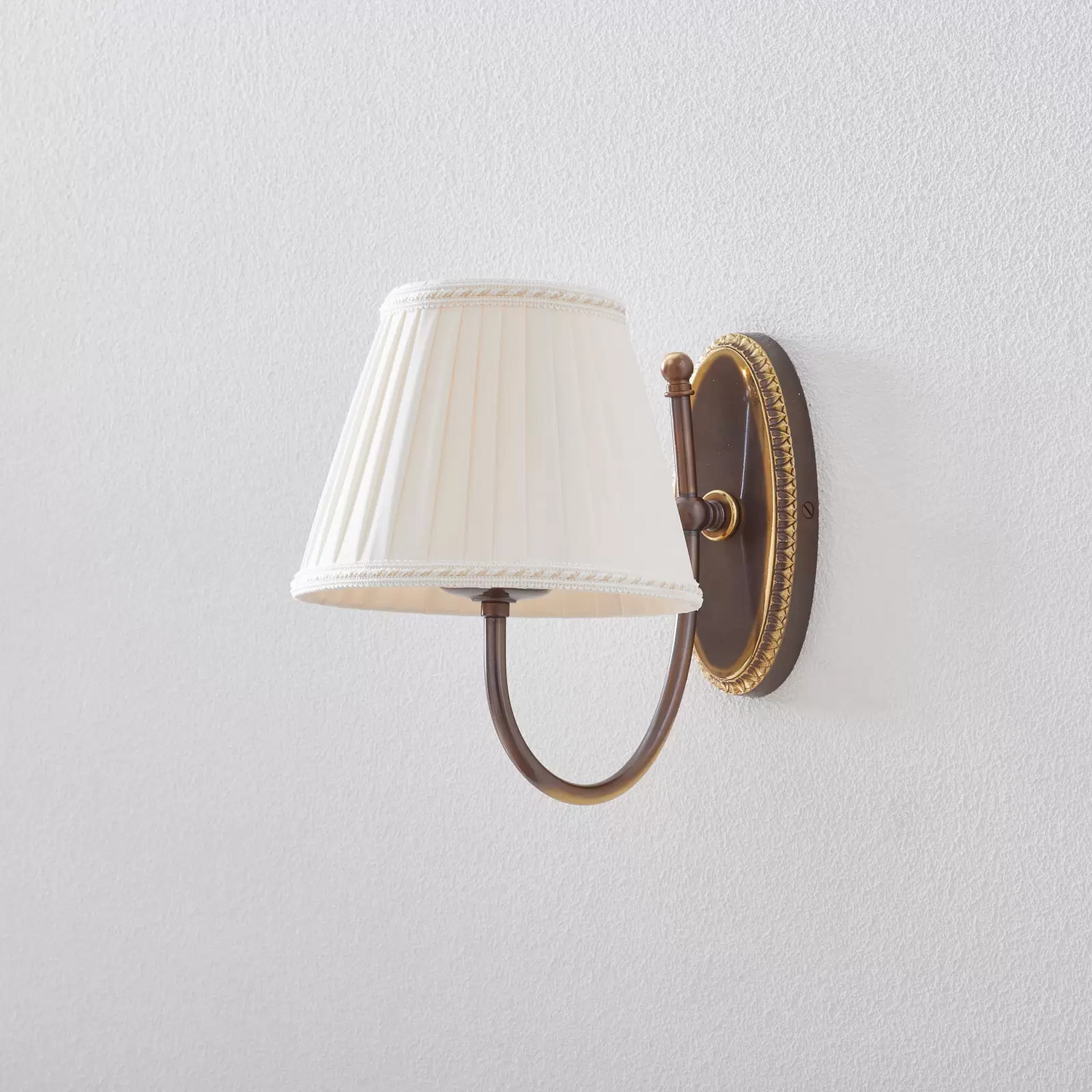 Cremasco Wandleuchte Classic Mit Geschwungenem Arm 1 Flg Wandlampe Lampe Leuchte B-Ware - 2008191