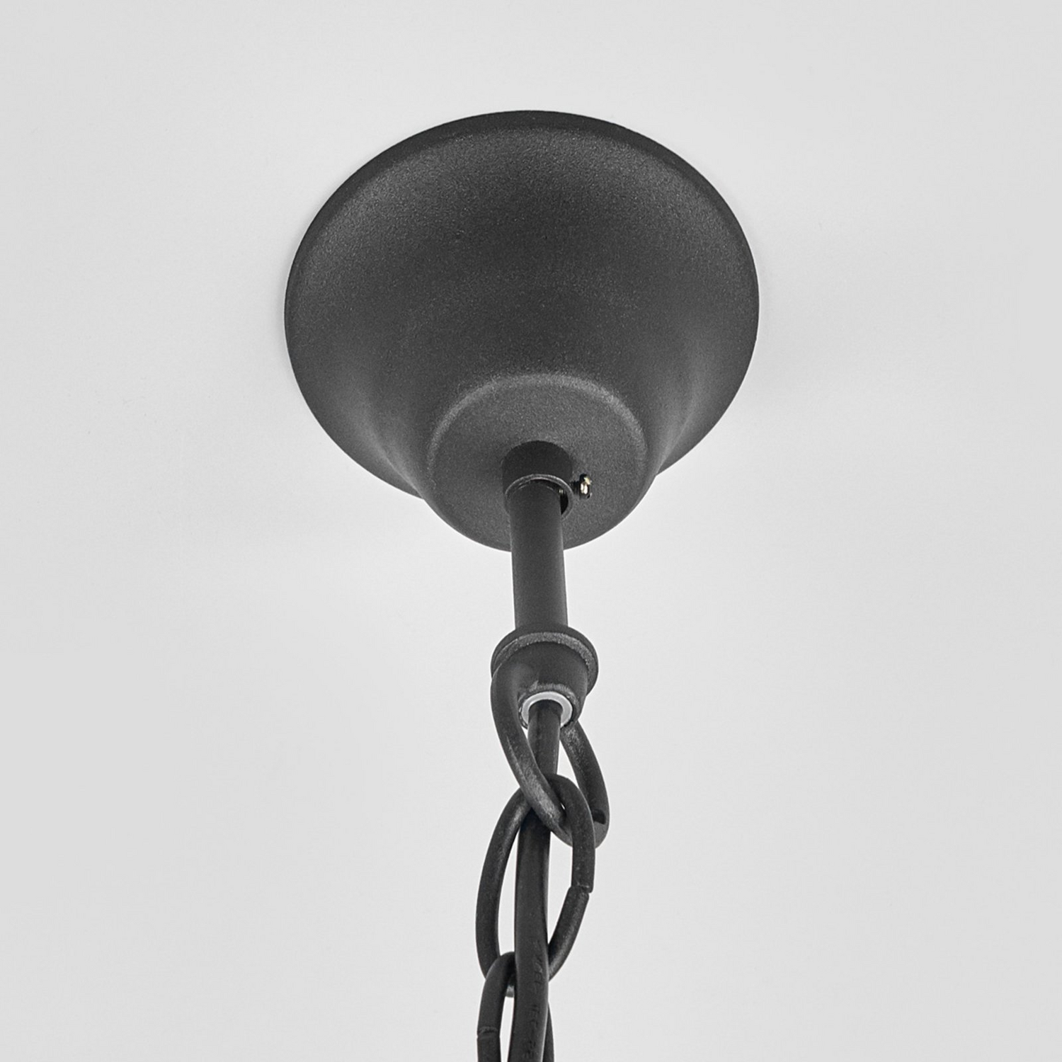 B-Ware Lindby Kronleuchter Sophina Lampe Leuchte Kristall Metall 5 Flammig E14 Schwarz