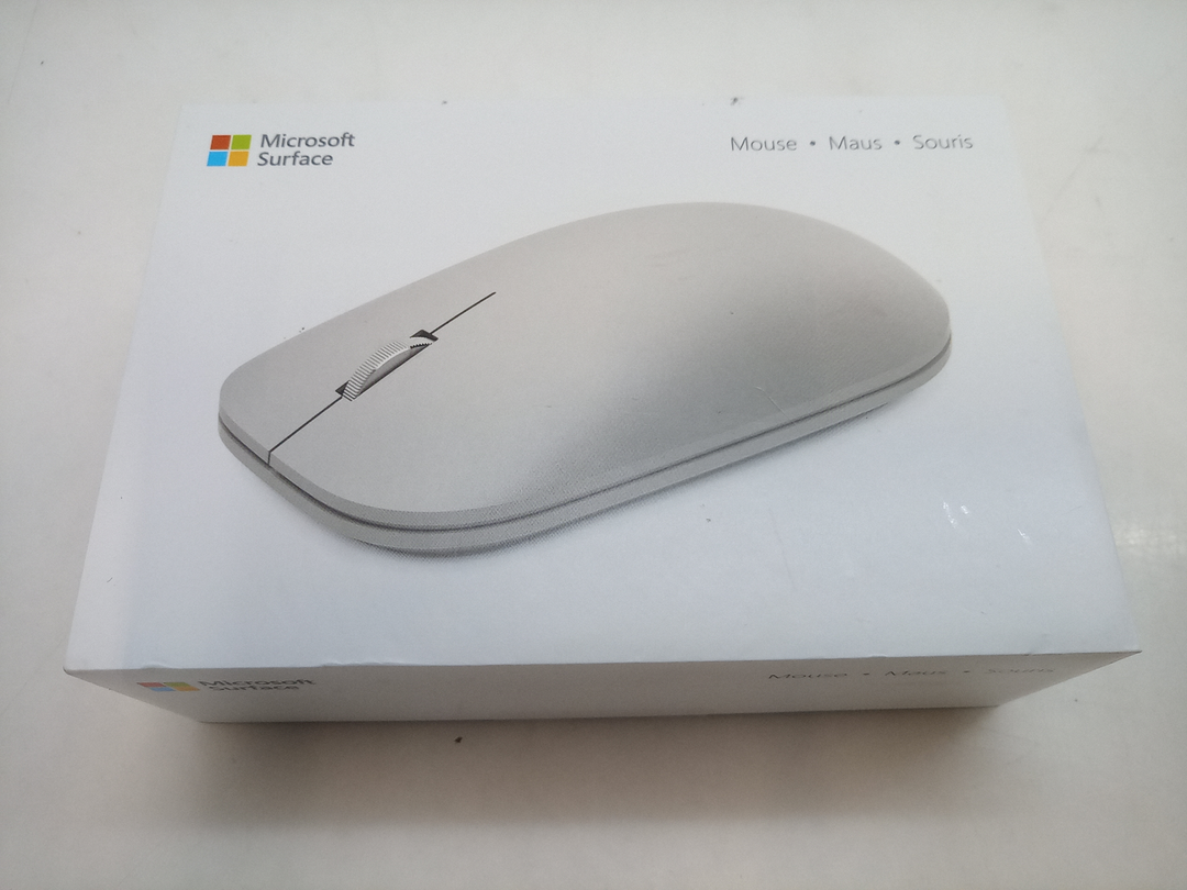 Microsoft Surface Bluetooth Maus BlueTrack Grau ergonomisch Design PC Tablet