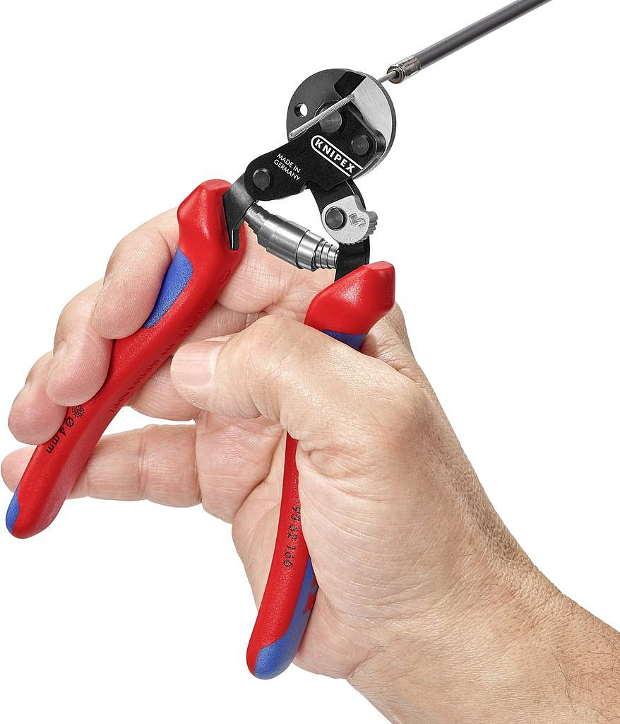 B-Ware Knipex 95 62 160 Drahtseilschere 160mm Seilschneider Drahtseil Schneidwerkzeug