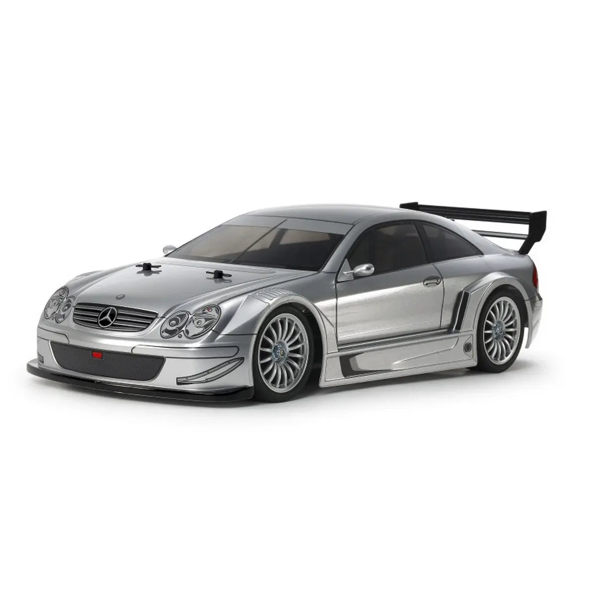 B-Ware Tamiya Rc Modellauto Auto Mercedes Benz Clk Amg Tt02 47493 1:10 Rc Silber  - 4950344474936