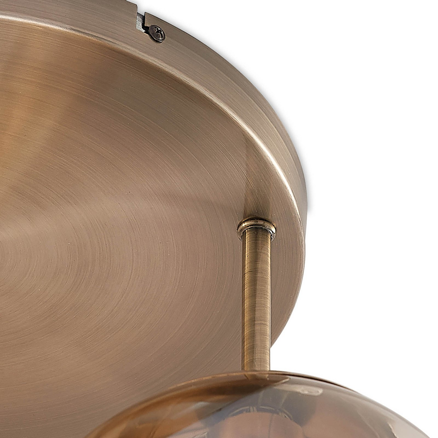 B-Ware Lindby Teeja Deckenlampe 3 Glaskugeln Messing Deckenlampe Glaslampe Lampe Glas