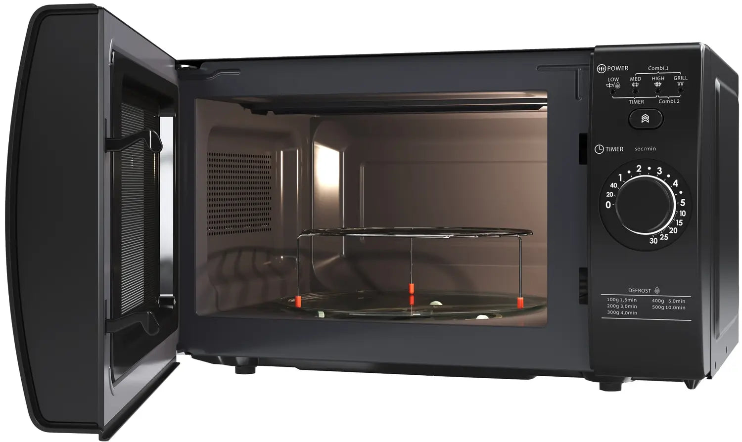 Sharp Mikrowelle Ofen Mikrowellengerät Küchengerät 20 L 800 W Yc Gg02 E B Schwarz  B-Ware - 4974019171258