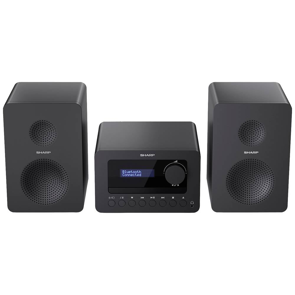 Sharp Xl B520 D Stereoanlage Musiksystem Bluetooth Dab Usb 40 W Schwarz B-Ware - 4974019204499