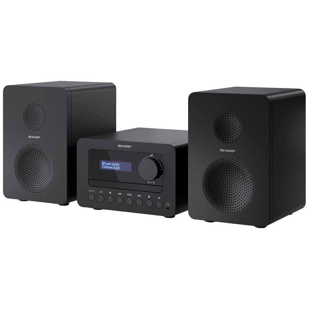 Sharp Xl B520 D Stereoanlage Musiksystem Bluetooth Dab Usb 40 W Schwarz B-Ware - 4974019204499