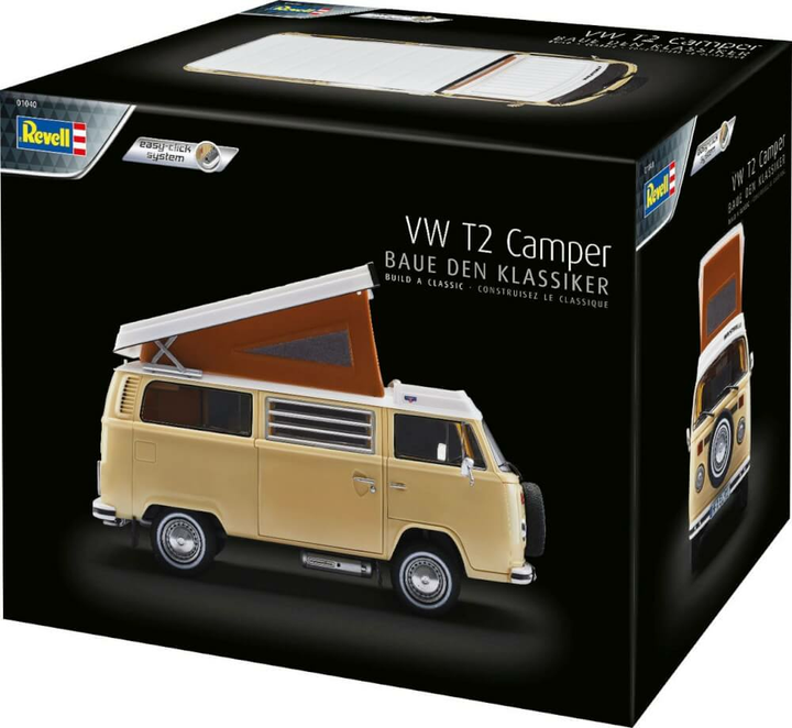 Revell Adventskalender Deko VW T2 Camper Bausatz zum Zusammenstecken mehrfarbig