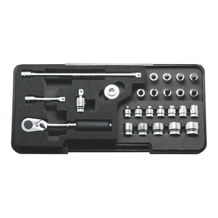 B-Ware Ko Ken Steckschlüssel Sortiment Set Z Serie 1/4 Zoll Vierkant 26 Teilig Werkzeug - 4991644009725