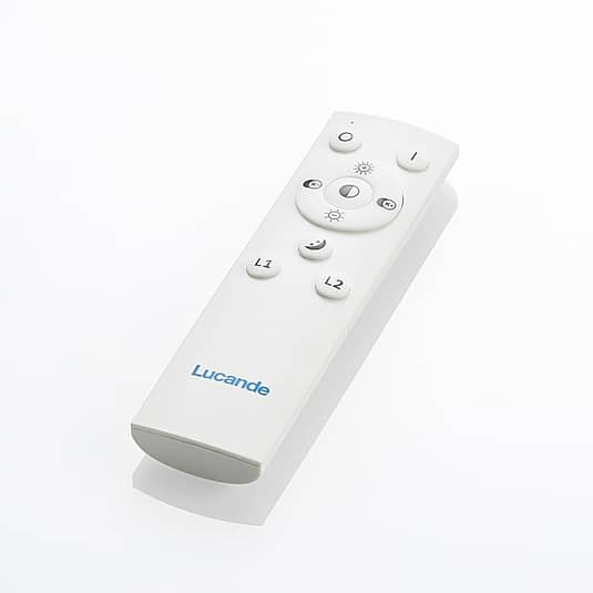 B-Ware Lucande Deckenleuchte Deckenlampe Led Senne Silber Leuchte Lampe Wohnzimmer Mode