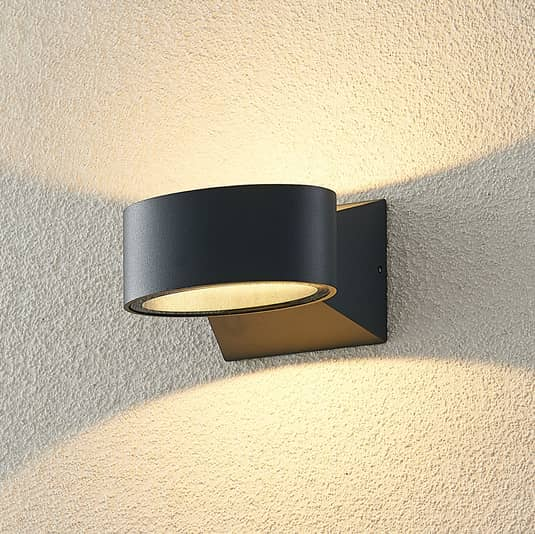 ELC Namila LED-Außenwandlampe Wandleuchte Wandlampe Außenleuchte Lampe Leuc852