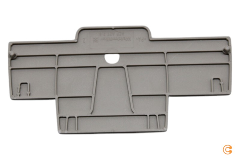 B-Ware Weidmüller Abschlussplatte AEP 2T 2.5 A2T 2.5 beige Platte Klemmblöcke 16 STÜCK