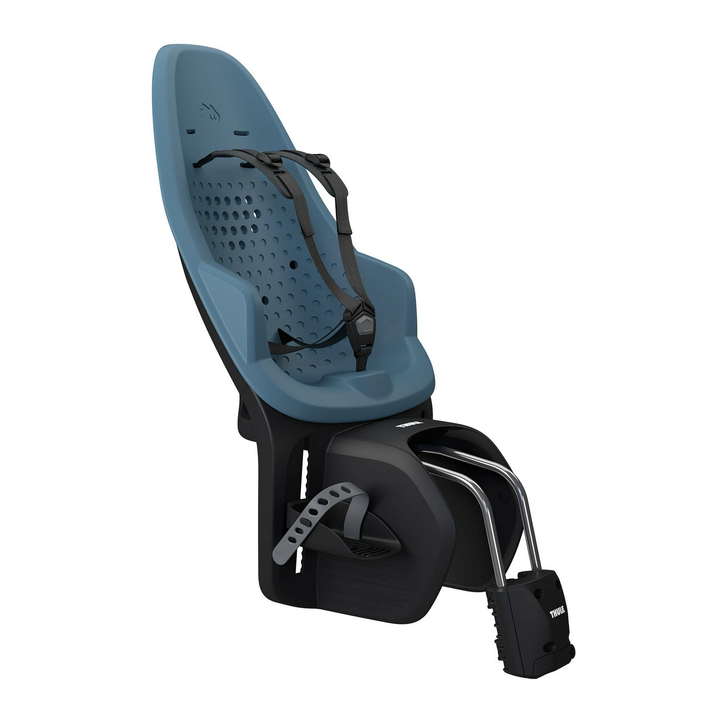 Thule Yepp 2 Maxi Kindersitz Fahrradkindersitz Sitz Rahmenmontage Aegean Blue B-Ware