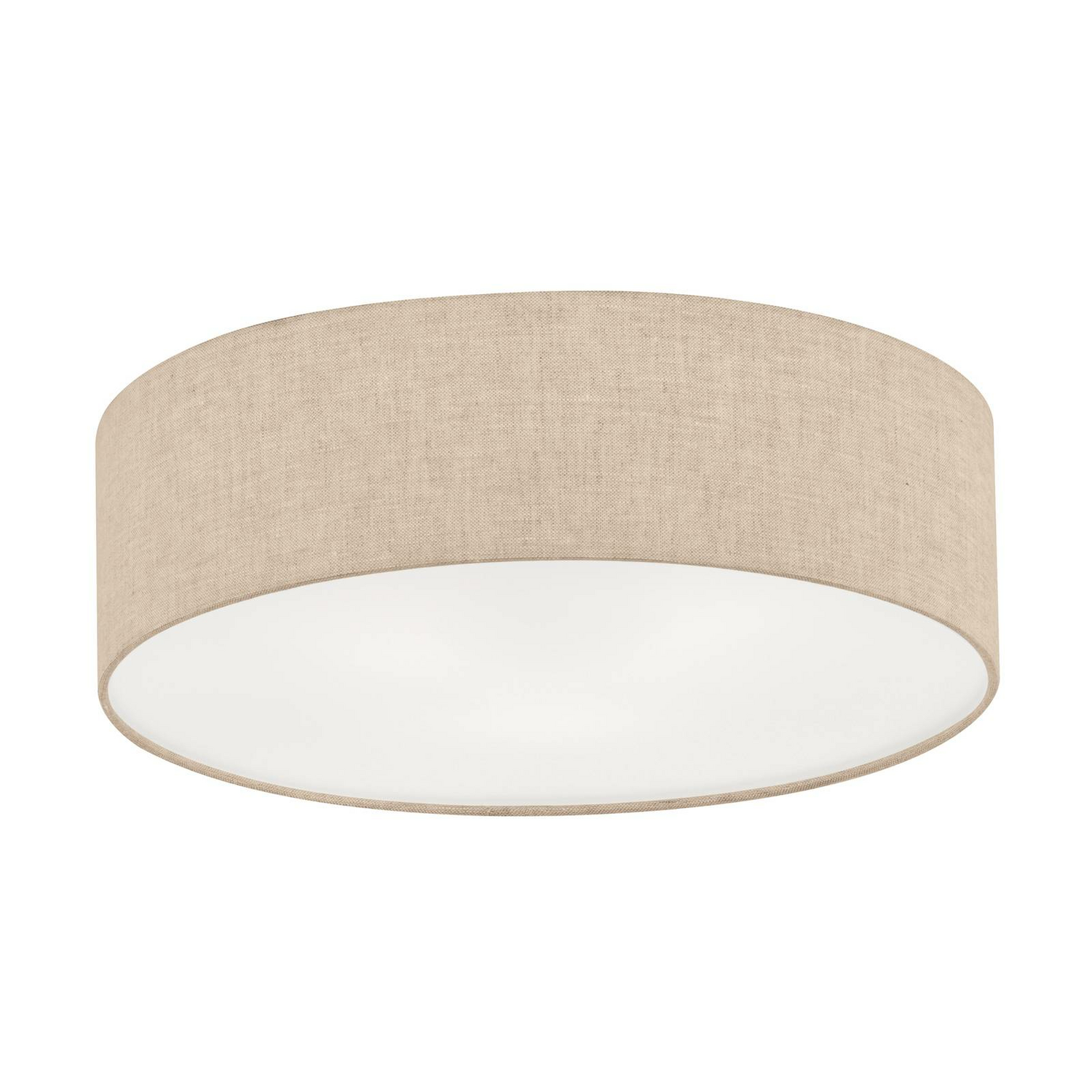 Plafonnier textile Thor de qualité B, abat-jour en tissu, diamètre 60 cm 