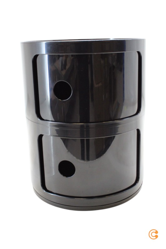 B-Ware Kartell Componibili 4966 Container Regal Containerregal Schwarz Siehe Text/Foto - 8034105781702